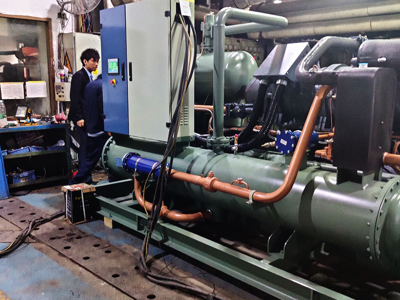 水冷式工業冷水機組冬天怎么防凍？ 